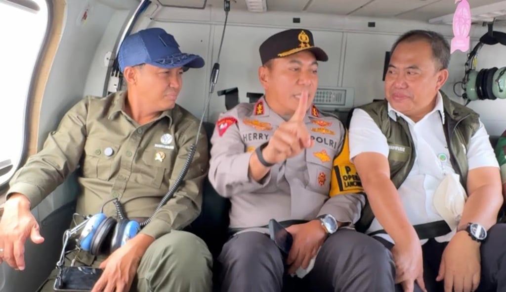 Tinjau Lokasi Karhutla di Riau, Menhut Sebut Titik Api Berkurang