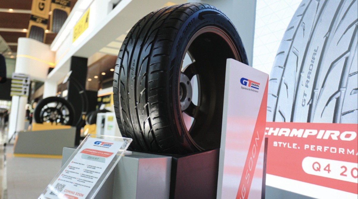 Mejeng di GIIAS 2025, Giti dan GT Radial Boyong Teknologi Ban Masa Depan 