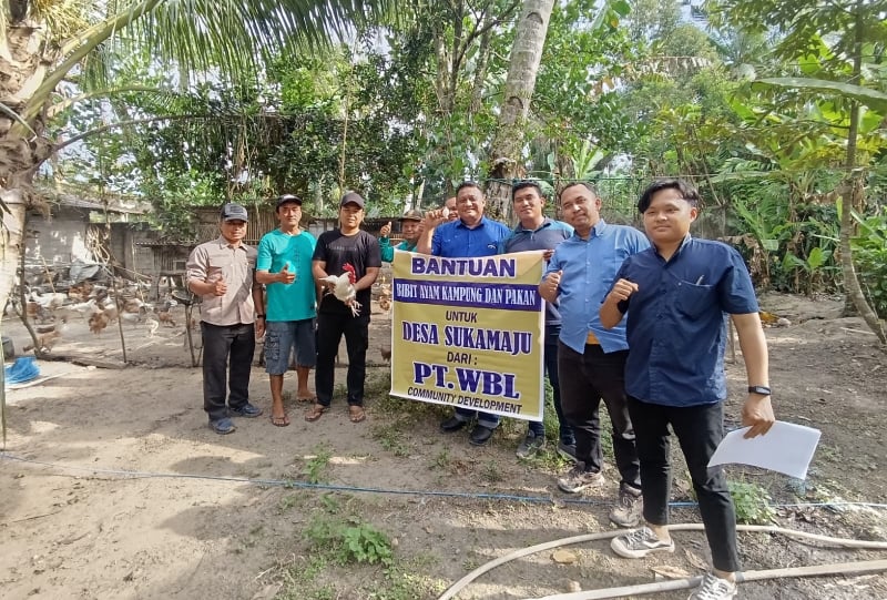 PT WBL Beri Bantuan Program Pemberdayaan untuk Masyarakat di Dua Desa