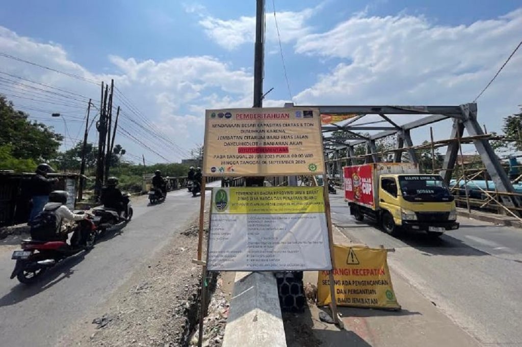 Jembatan Dayeuhkolot Segera Ditutup, Warga Diimbau Gunakan Jalur Alternatif
