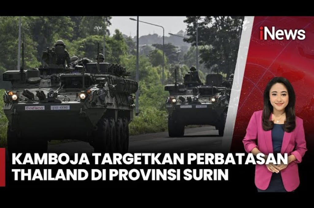 Konflik Memanas, Thailand-Kamboja Saling Serang di Perbatasan 12 Orang Tewas