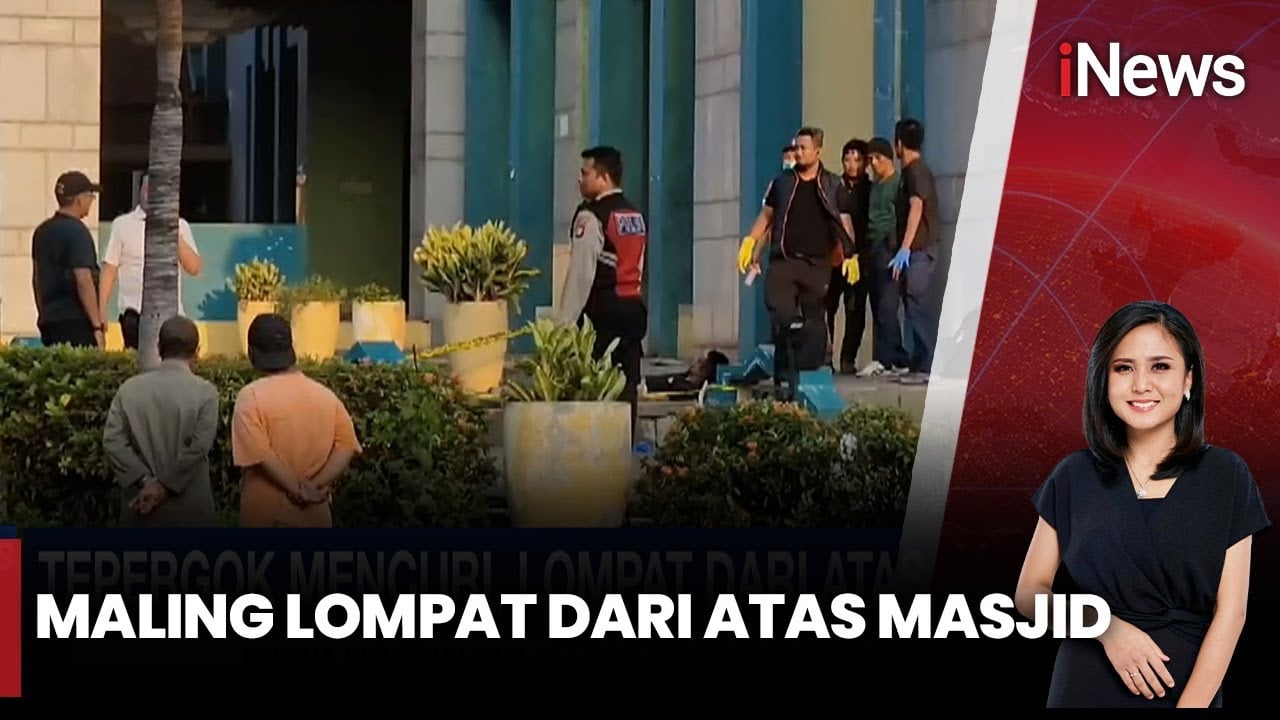 Tragis! Remaja Tewas usai Lompat dari Lantai 3 Masjid karena Ketahuan Mencuri 