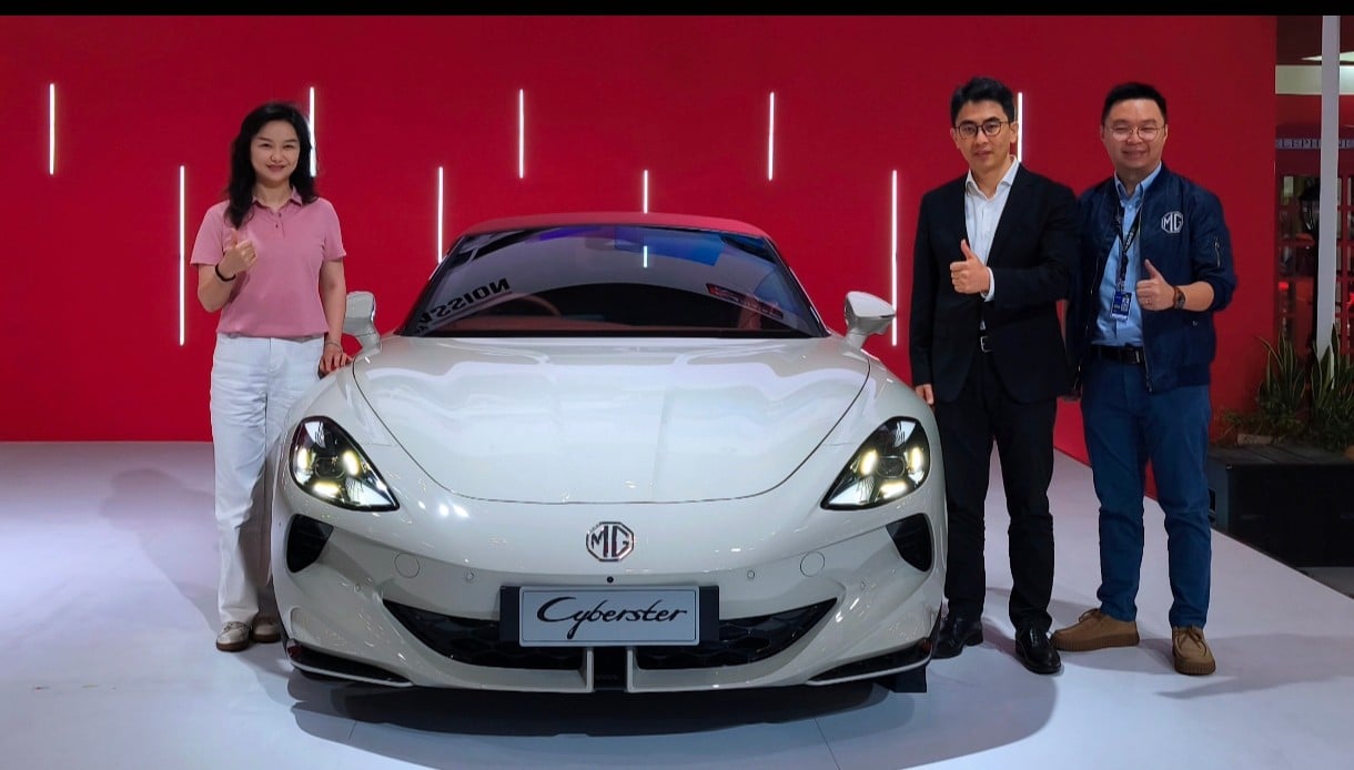 MG Luncurkan Sportcar Listrik Cyberstar Edisi Spesial di GIIAS 2025, Intip Ubahannya