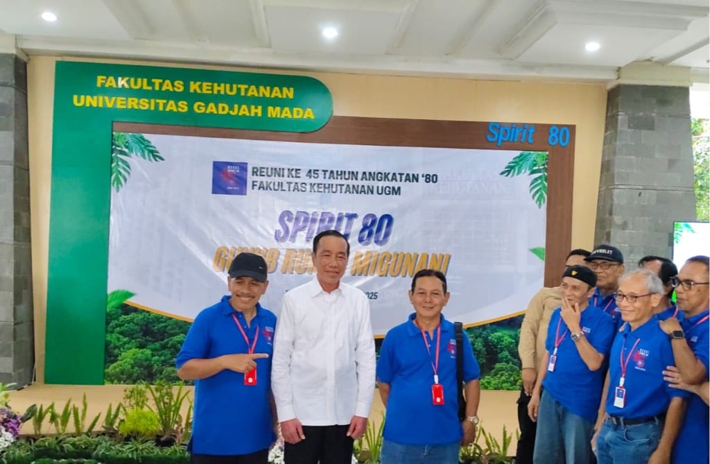 Jokowi Sambutan saat Hadiri Reuni UGM, Singgung Ijazah Palsu