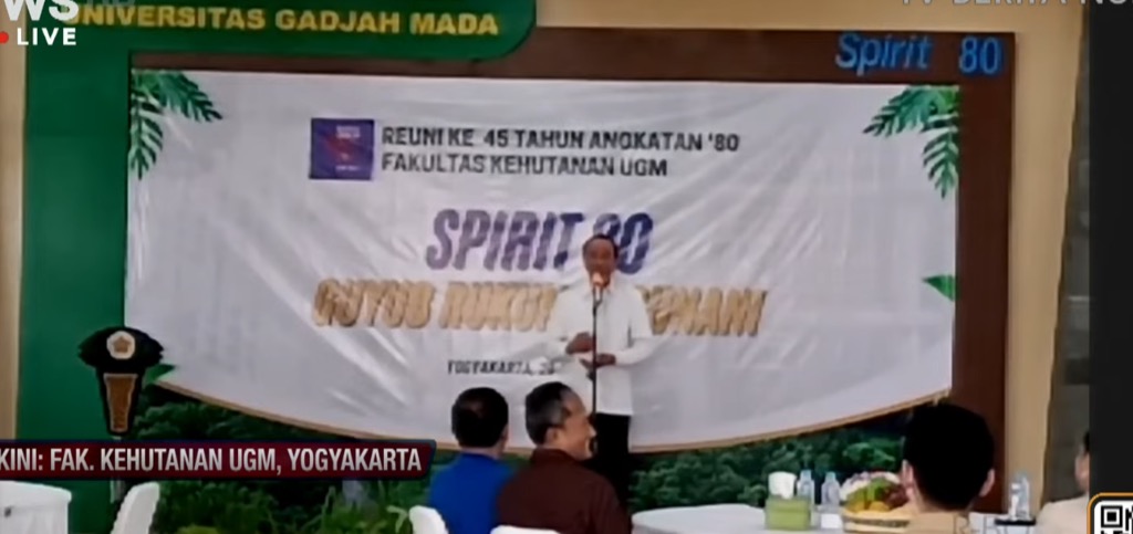 Jokowi Sambutan saat Hadiri Reuni UGM, Singgung Ijazah Palsu
