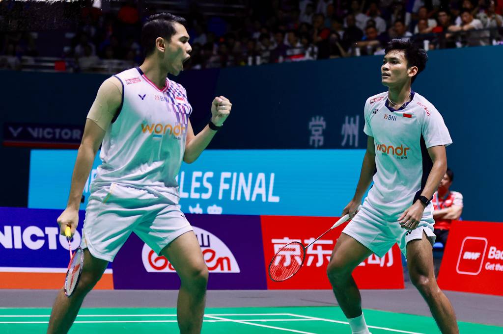 Fajar/Fikri Juara China Open 2025 usai Menang Mudah atas Ganda Malaysia Nomor 2 Dunia
