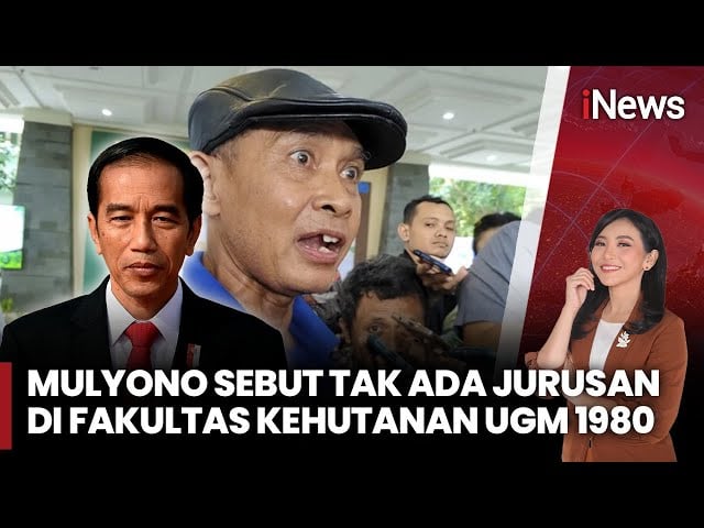 Jokowi Bertemu Mulyono di Reuni UGM: Jangan Nambah Masalah Lagi!
