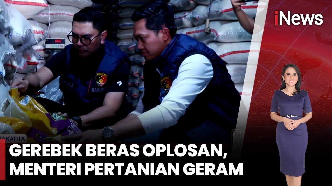 Menteri Pertanian Murka Warga Ditipu Beras Oplosan