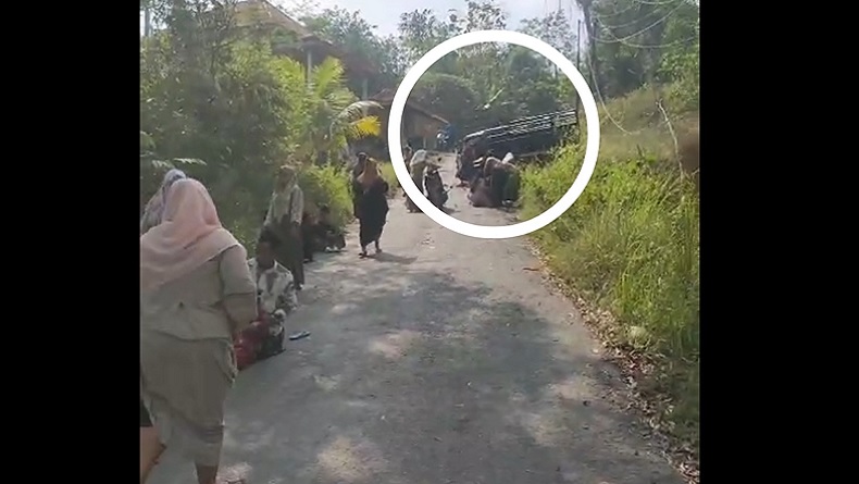 Mobil Pikap Rombongan Ibu-Ibu Kecelakaan di Bangkalan, Perjalanan Menuju Pengajian