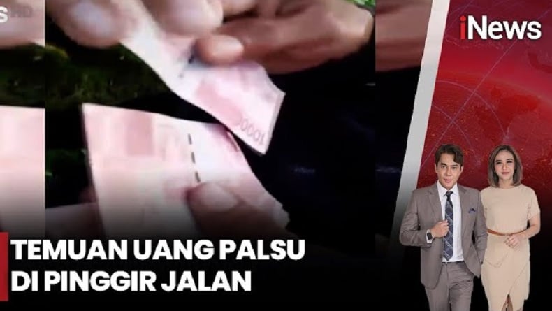 Heboh Penemuan Uang Palsu di Tenjo Bogor, Berserakan di Jalan