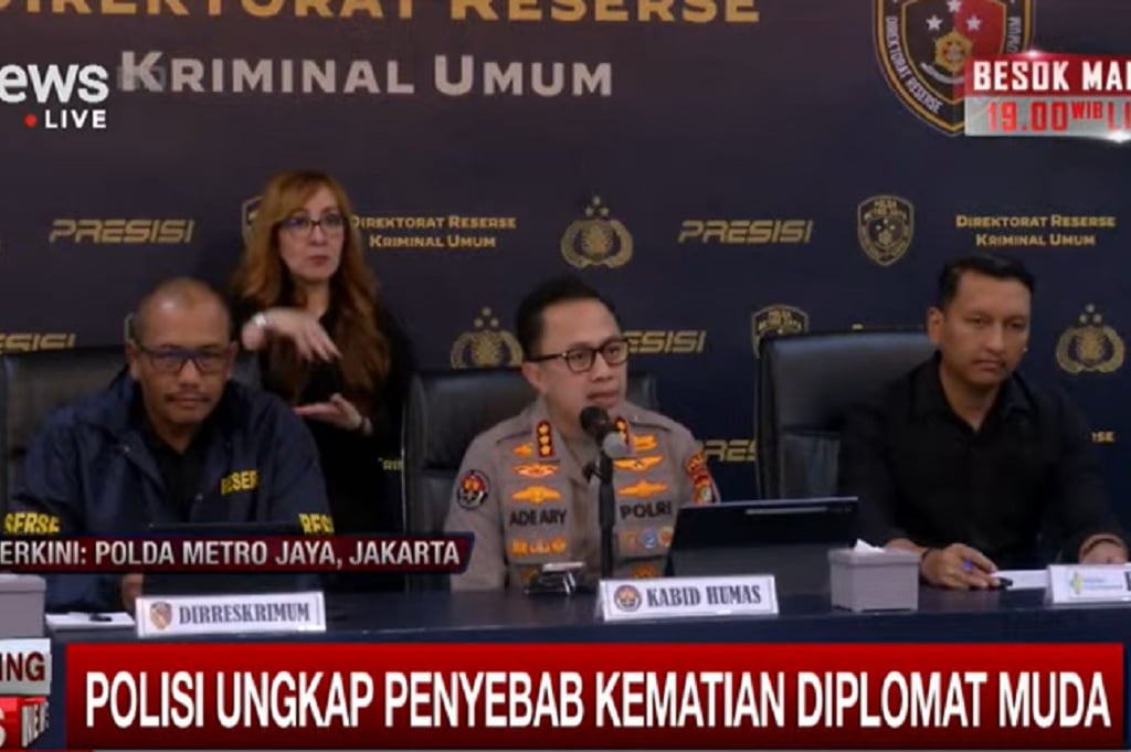 Breaking News: Arya Daru Diplomat Kemlu Akhiri Hidup Tanpa Keterlibatan Orang Lain