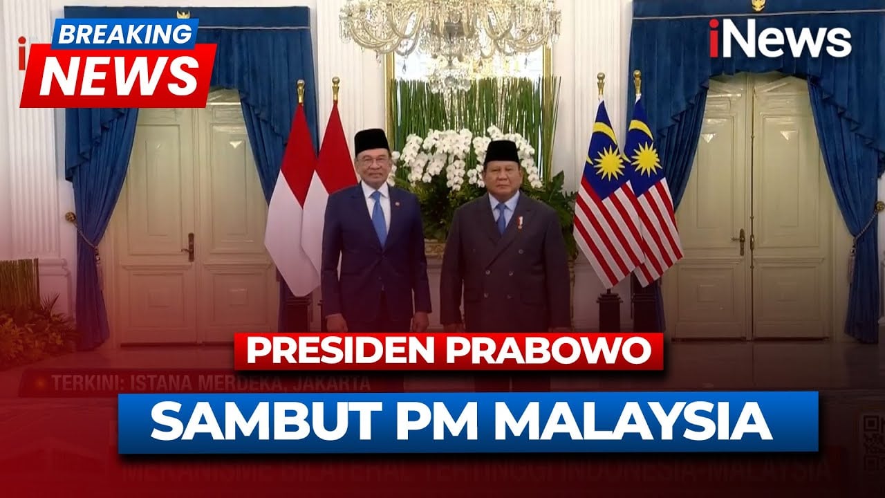 Prabowo Sambut PM Malaysia di Istana, Apa yang Dibahas?