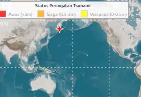 Tsunami Dampak Gempa Rusia Terjang Pelabuhan Sarmi Papua, Segini Tingginya