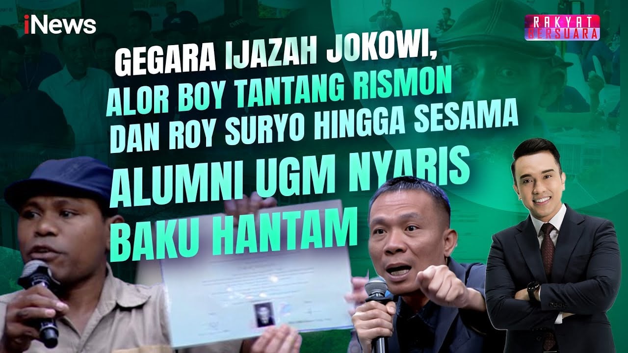 Viral Alumni UGM Naik Panggung Rakyat Bersuara, Endingnya Diusir!