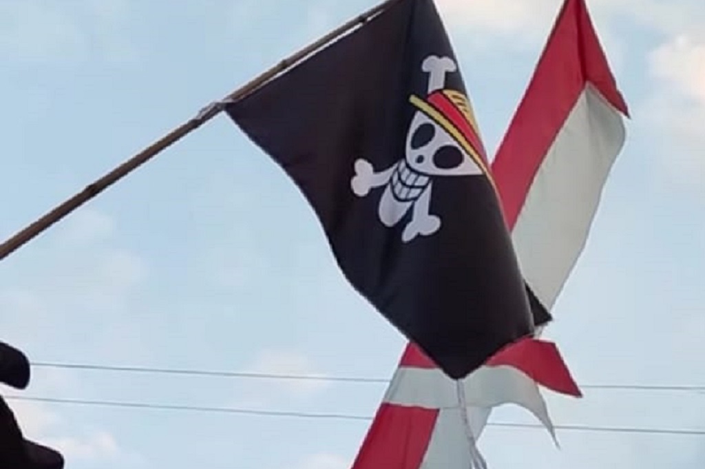 Viral Warga Ramai-ramai Pasang Bendera One Piece Jelang 17 Agustus, Simbol Perlawanan?