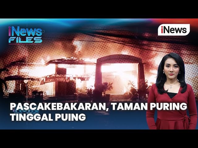 Pasar Taman Puring Hangus Terbakar, Ratusan Kios Ludes dan Kerugian Capai Rp30 Miliar