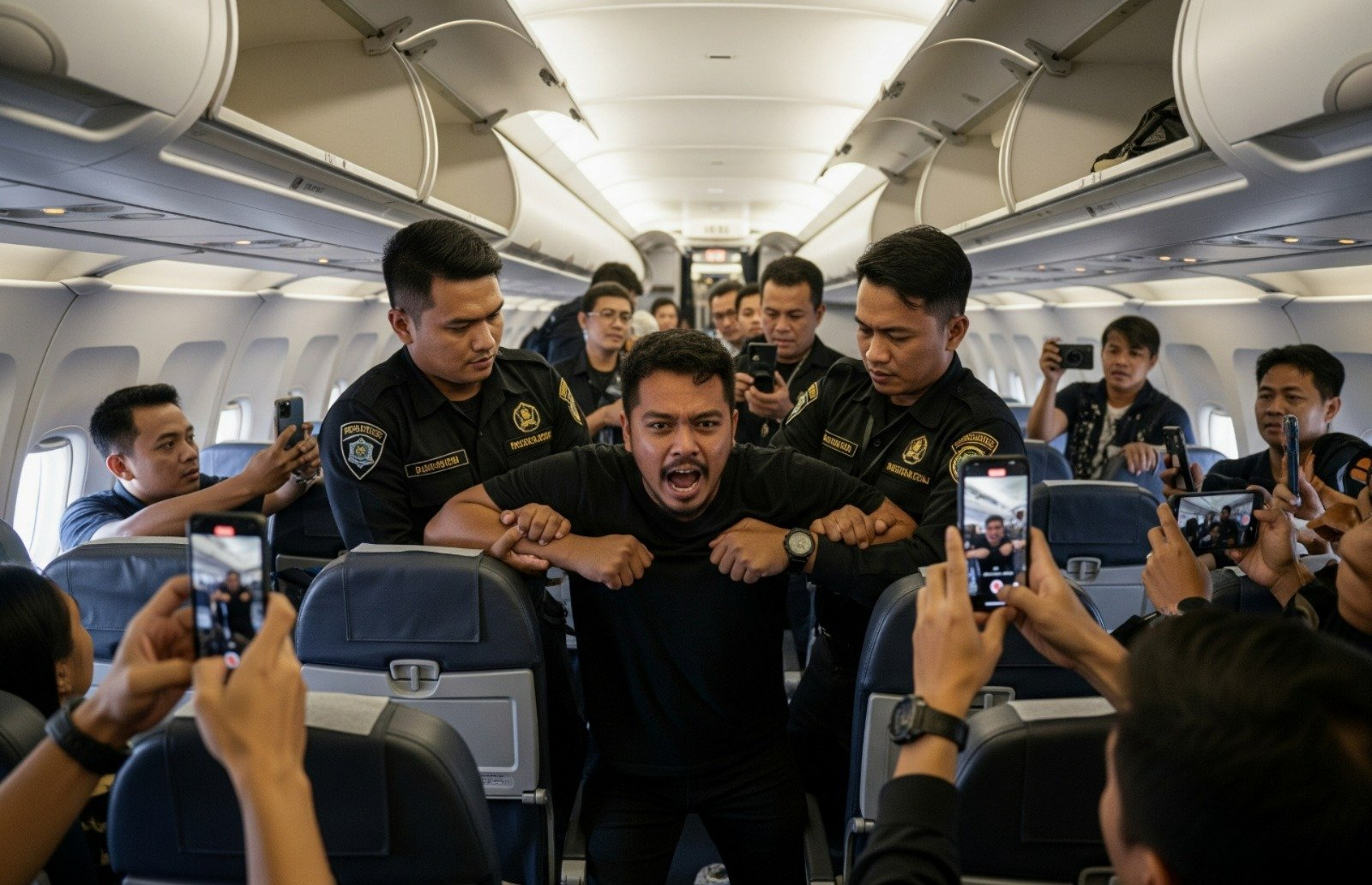 Kabar Terbaru Penumpang Lion Air Teriak Ada Bom di Pesawat, Langsung Diamankan!