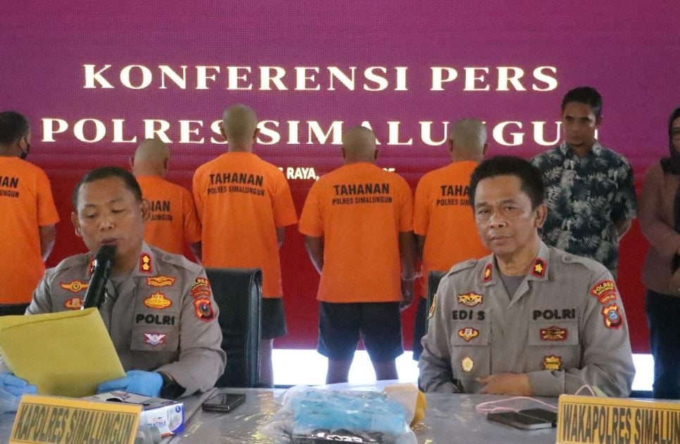 Lawan Narkoba di Simalungun, Polisi Tangkap 139 Tersangka dan Sabu 1 Kg