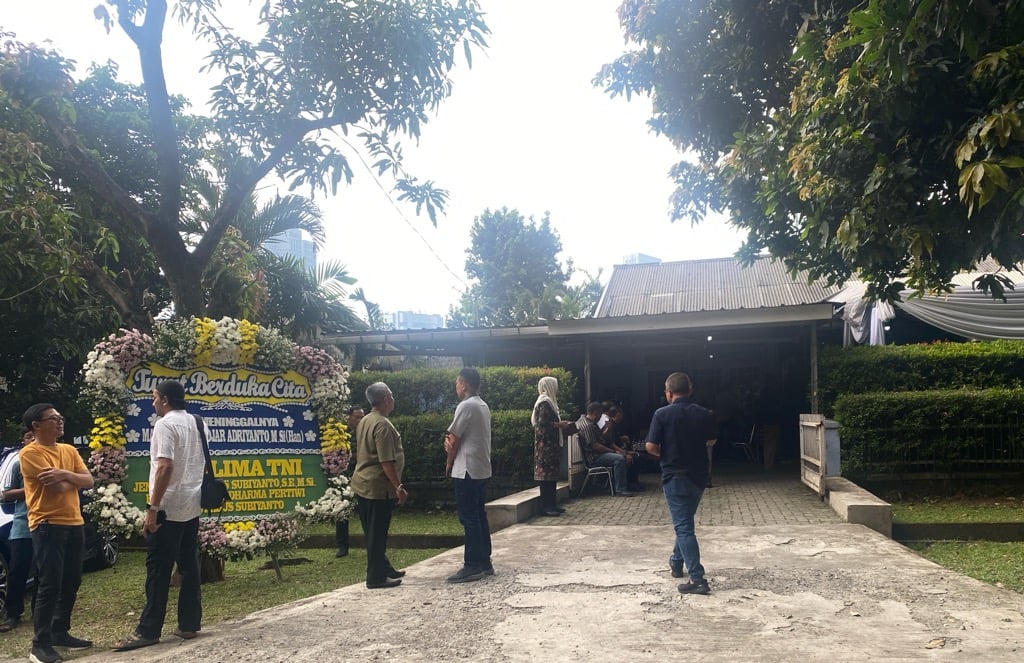 Situasi Rumah Duka Marsma Fajar Adriyanto, Korban Pesawat Latih Jatuh di Bogor