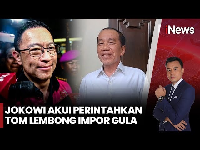 Jokowi Tanggapi Kasus Tom Lembong: Kebijakan Negara dari Presiden, Teknis di Kementerian