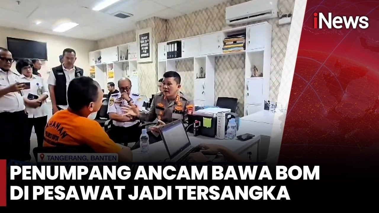 Penumpang Lion Air yang Teriak Ada Bom di Pesawat Terancam 8 Tahun Penjara!
