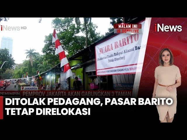 Gubernur DKI Jakarta Tegaskan Relokasi Pedagang Pasar Barito Berjalan Sesuai Rencana  