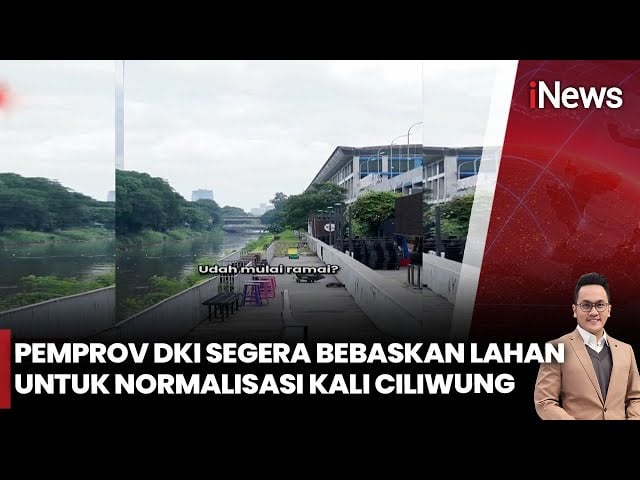 Pramono: Pembebasan Lahan untuk Normalisasi Ciliwung Dilakukan Secepatnya