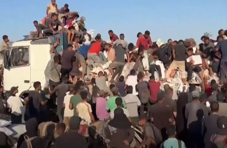 Truk Bantuan Gaza Kecelakaan Timpa Warga Tewaskan 20 Orang, Ternyata Ulah Israel