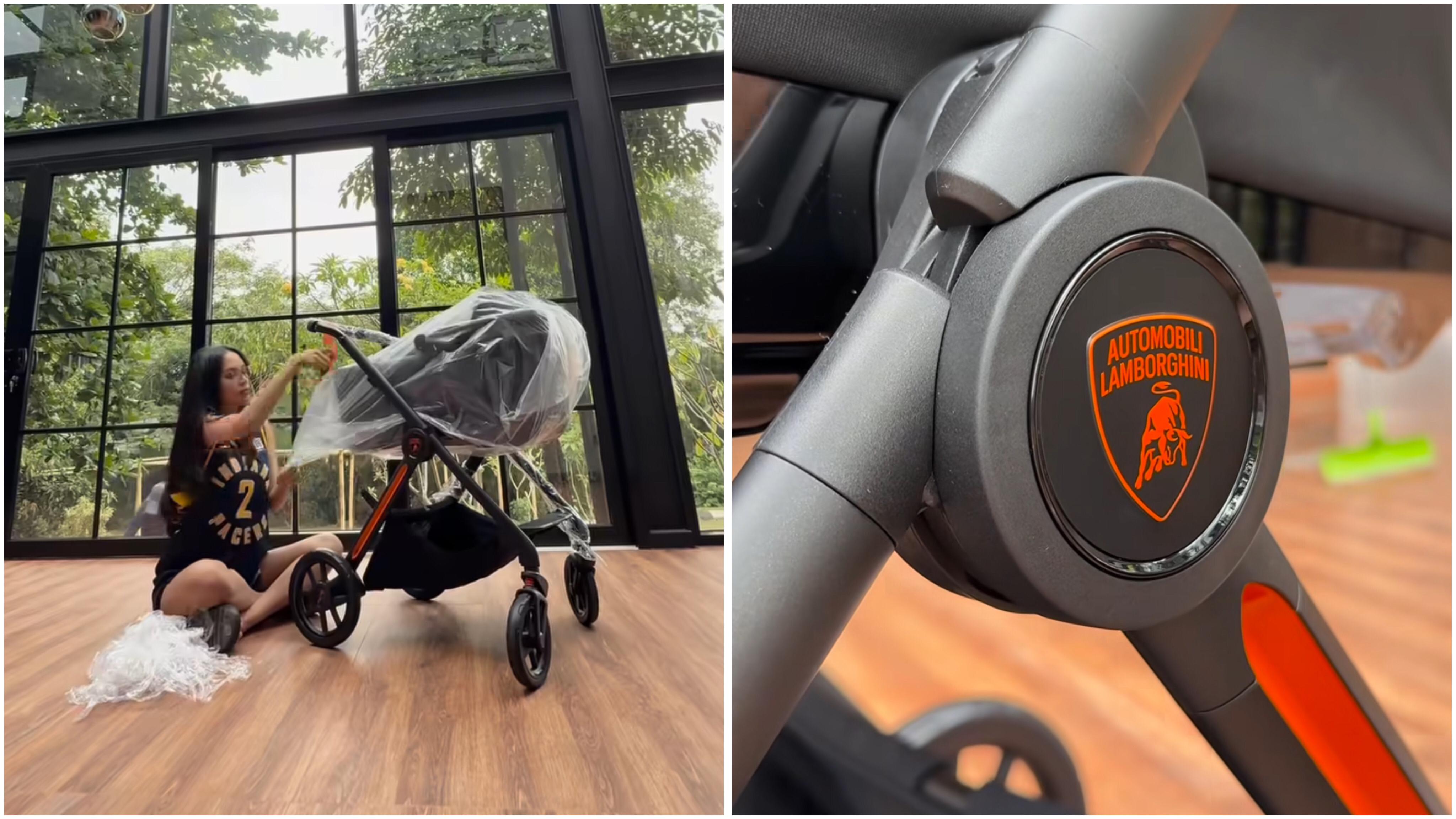 Viral Erika Carlina Unboxing Stroller Bayi Lamborghini Harganya Rp87 Juta!
