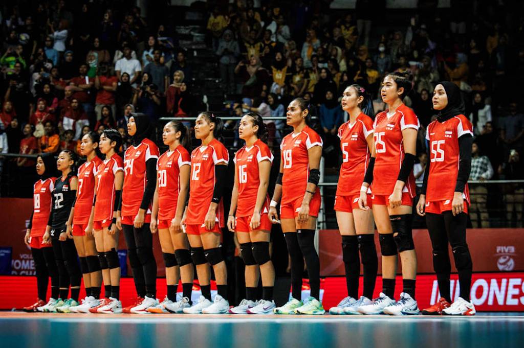 Timnas Voli Putri Indonesia Dibantai Thailand di Leg Kedua Women SEA V League 2025