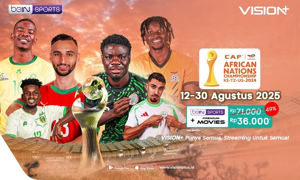 Jadwal Lengkap dan Link Live Streaming African Nations Championship 2025 di Vision+