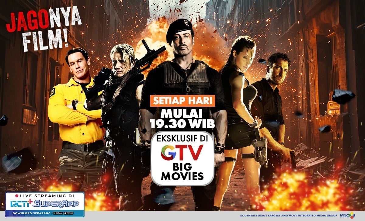 Penuh Adrenalin, GTV Big Movies Sajikan Deretan Film Blockbuster Spektakuler Setiap Hari