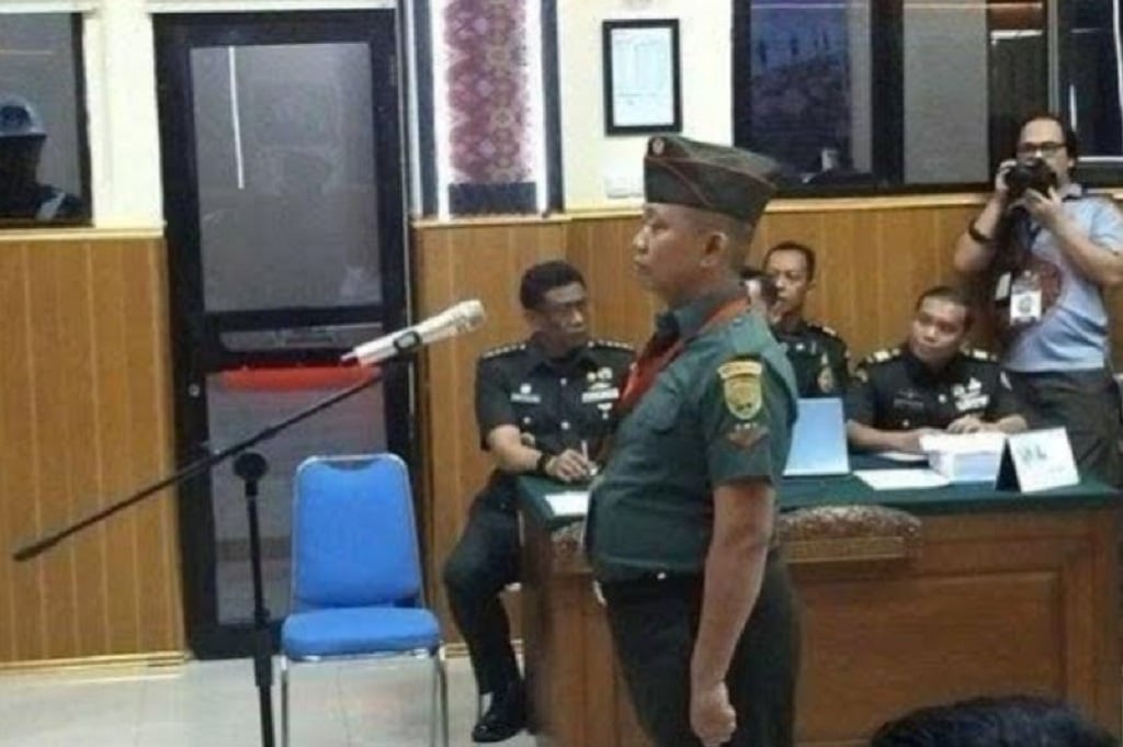 Peltu Lubis Divonis 3,5 Tahun, Kasus Judi Sabung Ayam Tewaskan 3 Polisi di Way Kanan