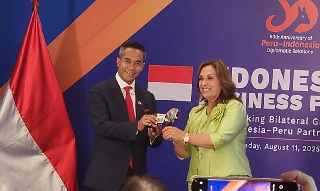Presiden Peru Dina Boluarte Ajak Pengusaha RI Investasi di Sektor Infrastruktur hingga Energi