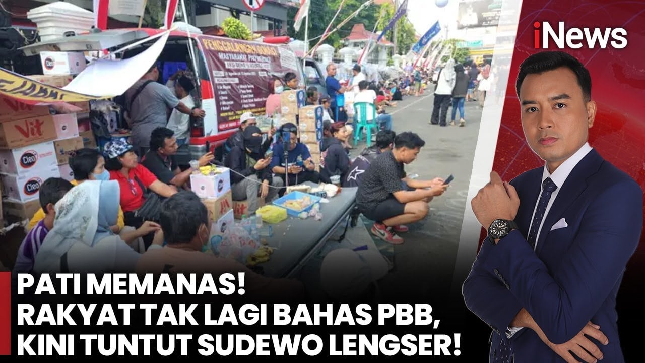 Panas! Warga Pati Desak Bupati Sudewo Lengser