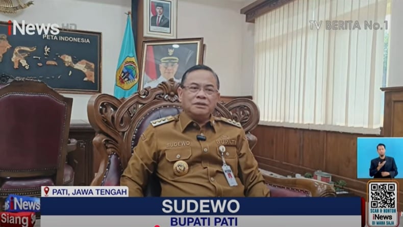 Jelang Demo Besar, Bupati Pati Sudewo Minta Warga Tetap Tenang dan Jaga Kondusivitas