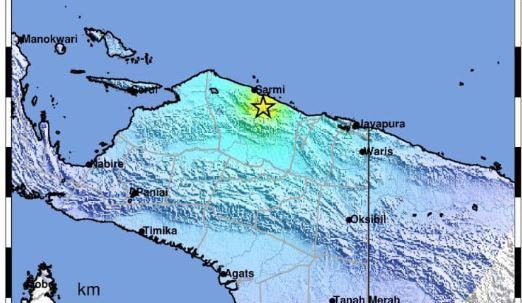 Analisis BMKG soal Penyebab Gempa M 6,4 di Sarmi Papua