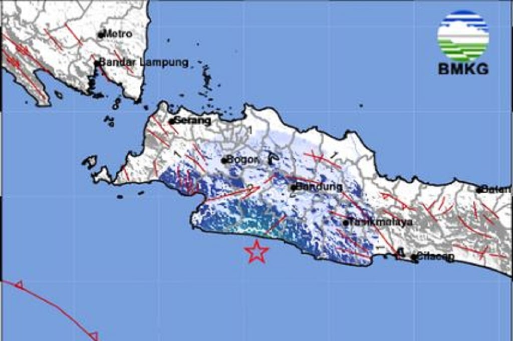 Gempa Terkini Magnitudo 4,7 Guncang Bandung, Terasa Cukup Kuat
