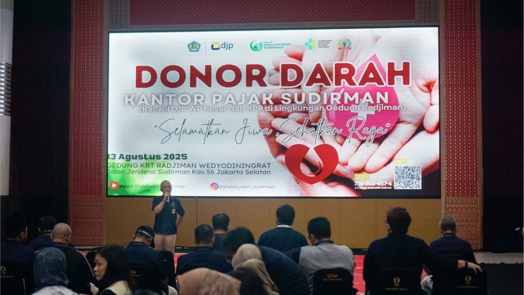 Kanwil LTO dan RS Kanker Dharmais Gelar Bakti Sosial Donor Darah, Kumpulkan 202 Kantong