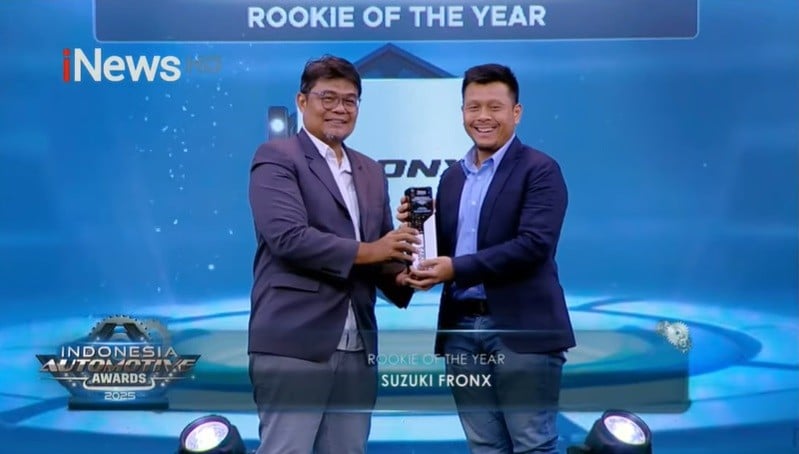 Suzuki Fronx Raih Rookie Of The Year di Indonesia Automotive Awards 2025