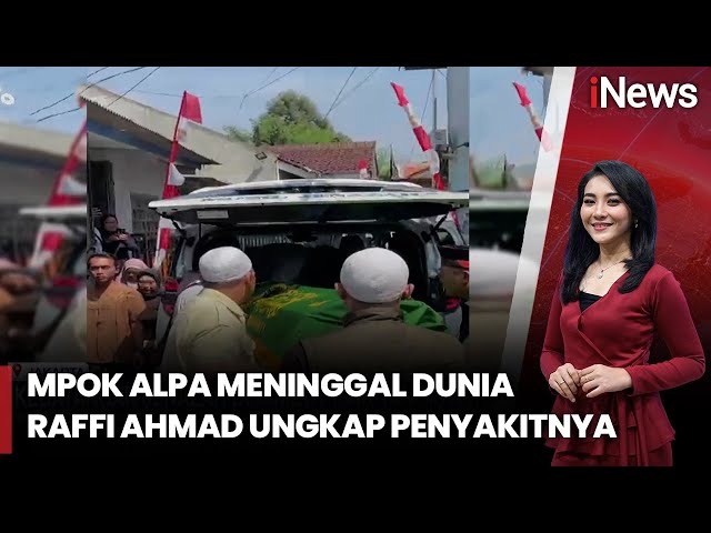Suasana Haru Iringi Pemakaman Mpok Alpa di Ciganjur, Suami Tak Kuasa Menahan Air Mata