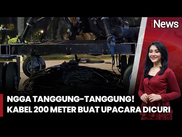Parah! Kabel Siaran HUT RI Punya TV Nasional Dicuri, Dijual Murah Cuma Rp900 Ribu