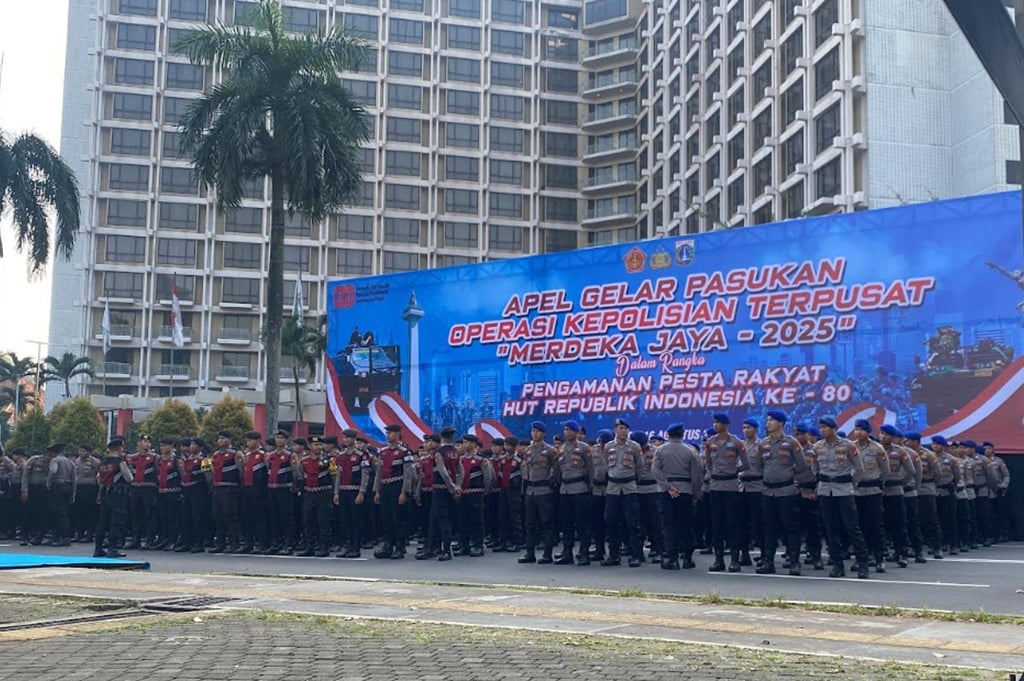 9.035 Personel Gabungan Dikerahkan Antisipasi Macet hingga Amankan Pesta Rakyat HUT ke-80 RI