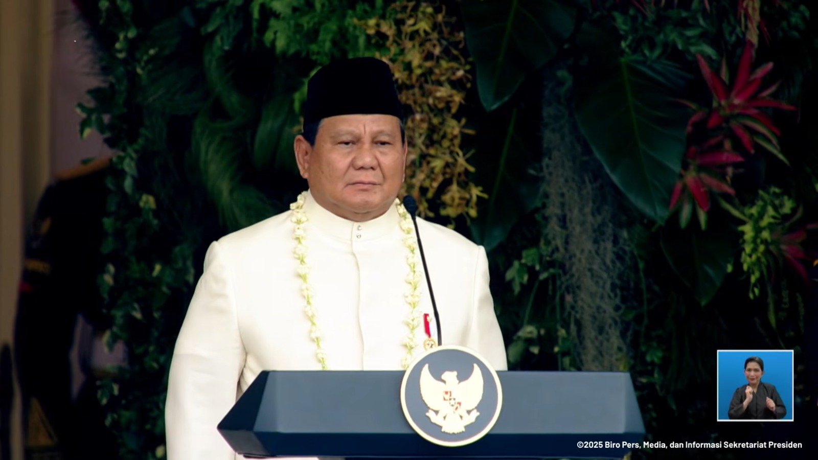 Makna Mendalam Baju Betawi Presiden Prabowo di Perayaan HUT ke-80 RI