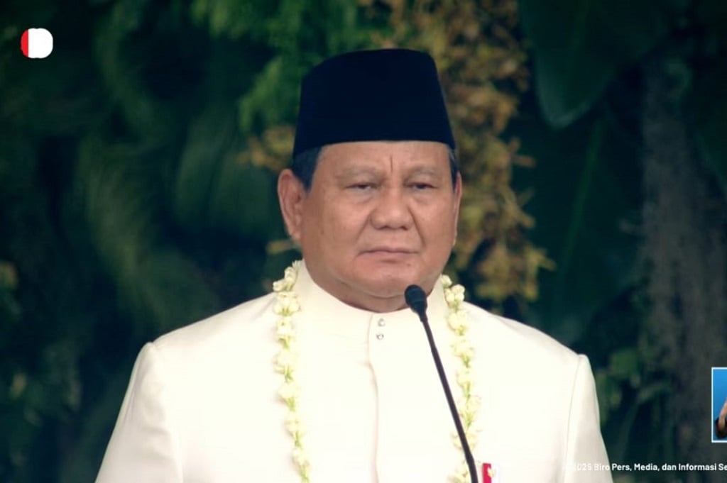 Presiden Prabowo Pimpin Upacara Peringatan HUT ke-80 RI di Istana Merdeka