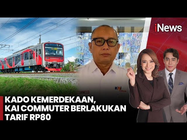 Tarif Rp80 di Hari Kemerdekaan Jumlah Pengguna KRL Tembus 770 Ribu 
