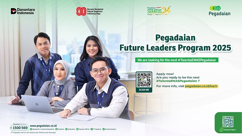 Pegadaian Cari Talenta Emas lewat Pegadaian Future Leaders Program, Ini Syaratnya
