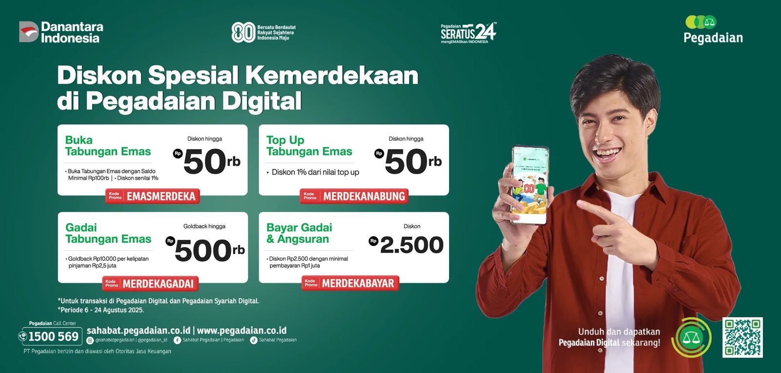 Transaksi di Aplikasi Pegadaian Digital, Ada Banyak Promo Spesial!