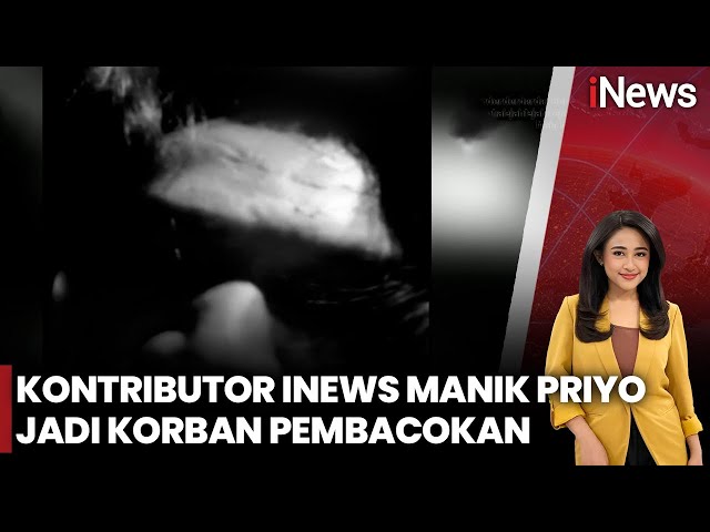Jurnalis iNews Dibacok Dua Orang Tak Dikenal di Grobogan, Polisi Telusuri Identitas Pelaku