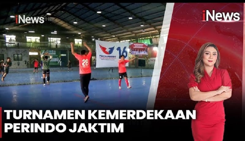 Gebyar  17 Agustus! Perindo Jakarta Timur Bakar Semangat Kemerdekaan Lewat Futsal dan Senam 